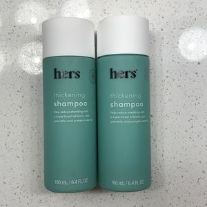 Hers Thickening Shampoo.